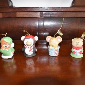 Vintage L'iL Chimers Bisque Porcelain Bells